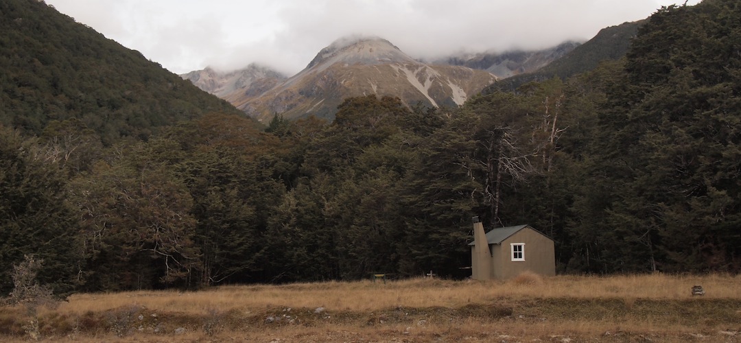 Setting of Bobs Hut, Nelson Lakes National Park