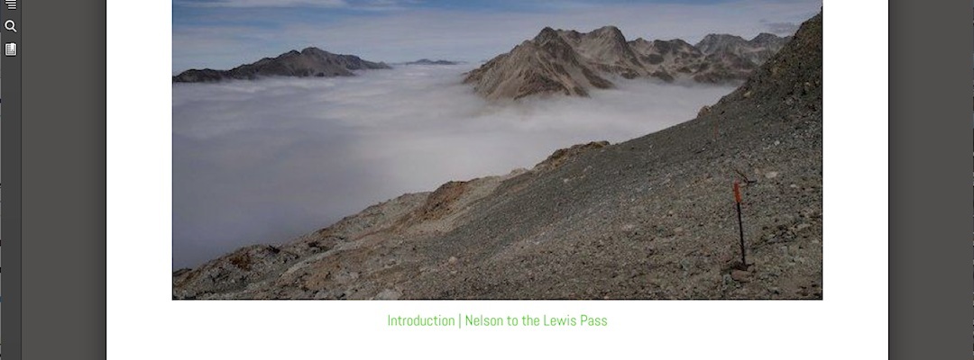 Nelson to Lewis Pass ebook image