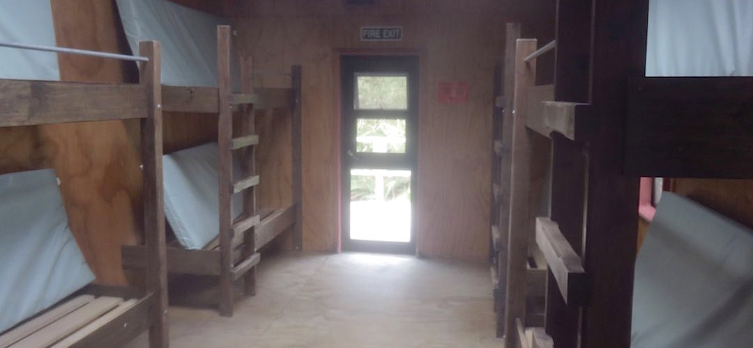 The four separate sleeping areas are relatively generous. | Dumpling Hut, Milford Track