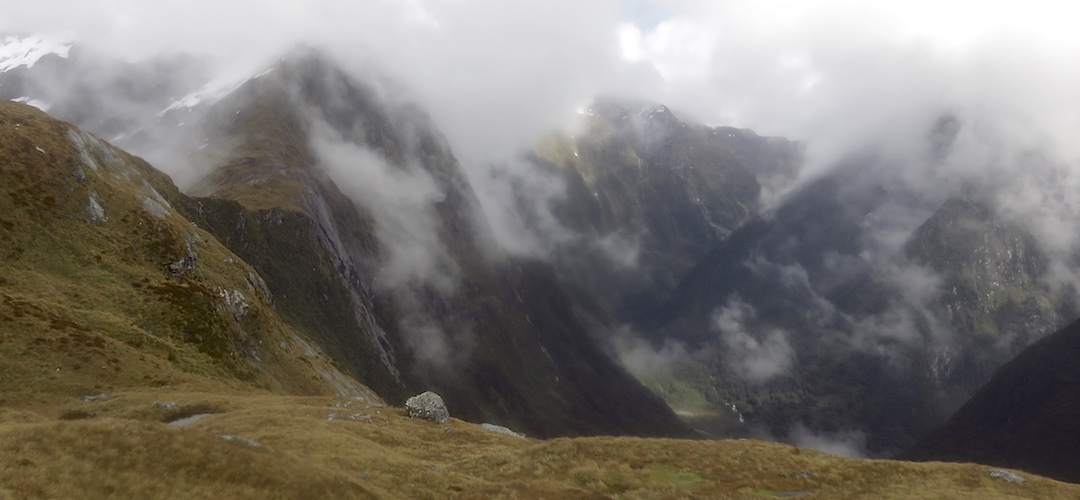 Mysterious mist on McKinnon Pass | Milford Track