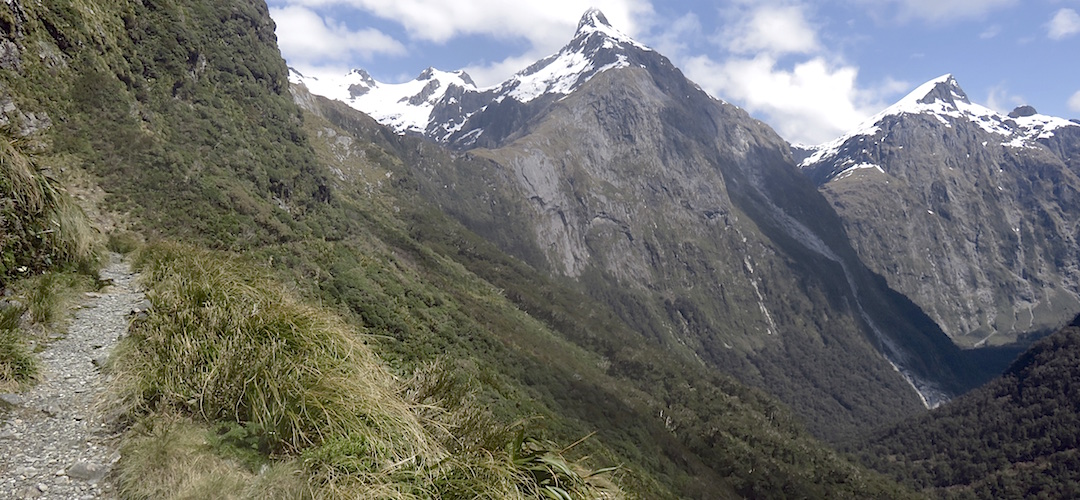 Coming down from McKinnon Pass | Milford Track