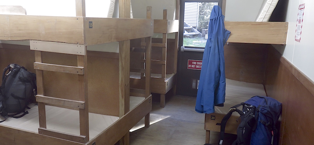 There's a full house in the bunkroom tonight. |  Routeburn Flats Hut, Routeburn Track