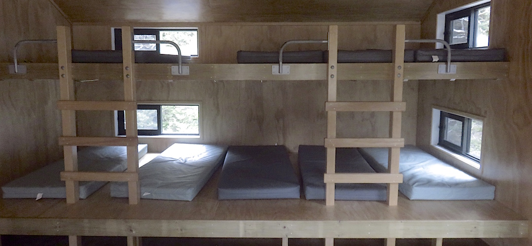 Like all huts you hope that there are no other snorers.  | McKellar Hut, Greenstone Track