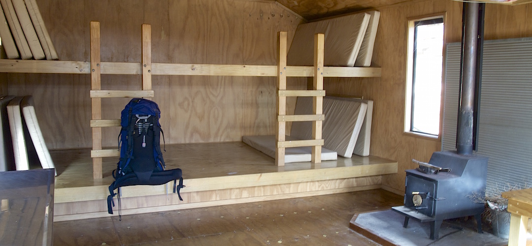 Not so good sleeping when the 12 bunker is full.  | Hidden Falls Hut, Hollyford Track