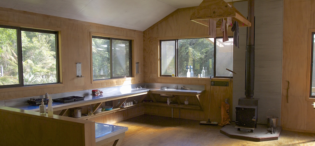 Yeah, take out your own rubbish.  | Lake Alabaster Hut, Hollyford Track