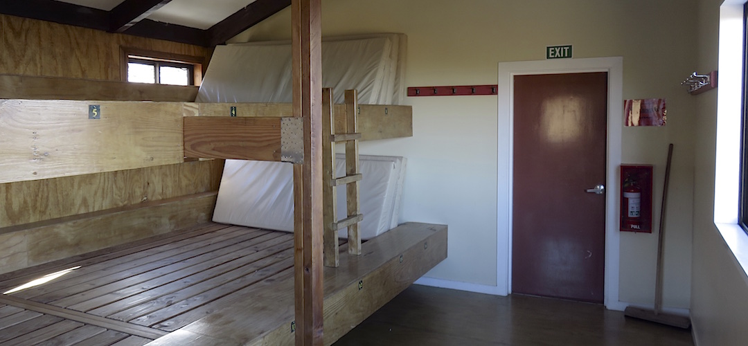 The small bunkroom. | Luxmore Hut, Kepler Track