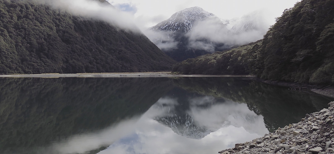 A surprise to be hit with the pure gorgeousness of Lake Minchin.  |  Arthurs Pass blog