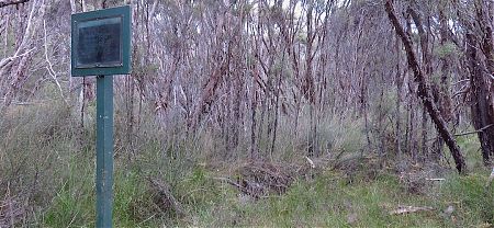 This sign on the Southern Circuit near the Rakeahua River bridge crossing indicates the northern end of the Tin Range route. | Tin Range, Stewart Island