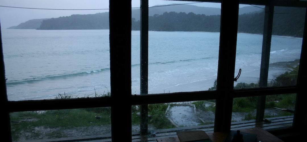 Big Bungaree Bay from the well located hut | Rakiura National Park, Stewart Island