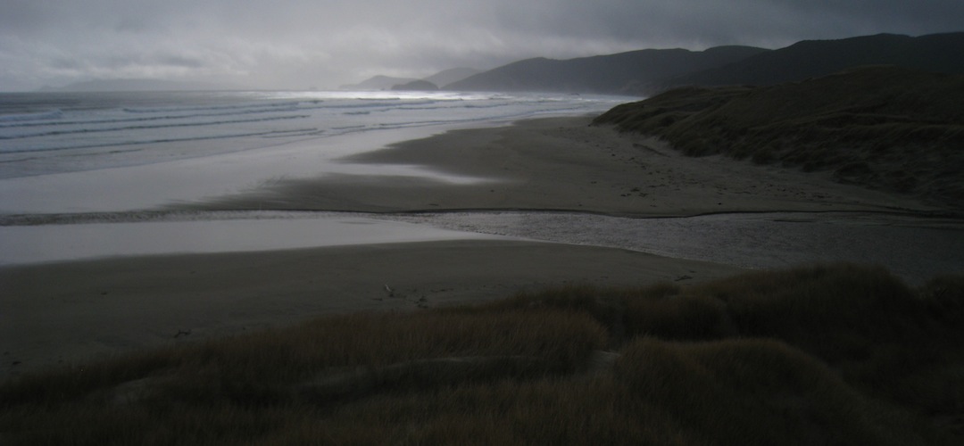 Mason Bay. Early morning. North west Circuit, Stewart Island