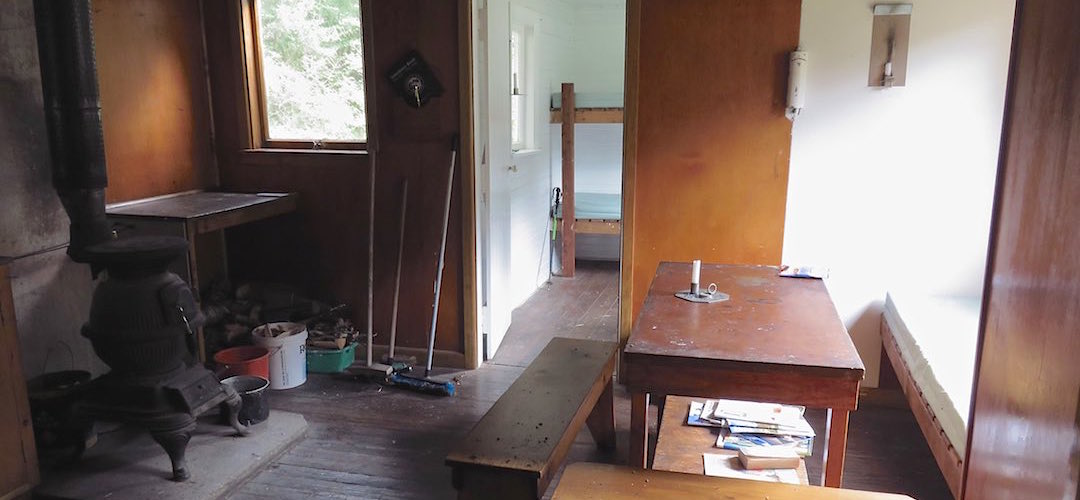 central living area | Three Mile Stream Hut, Lake Sumner Forest Park
