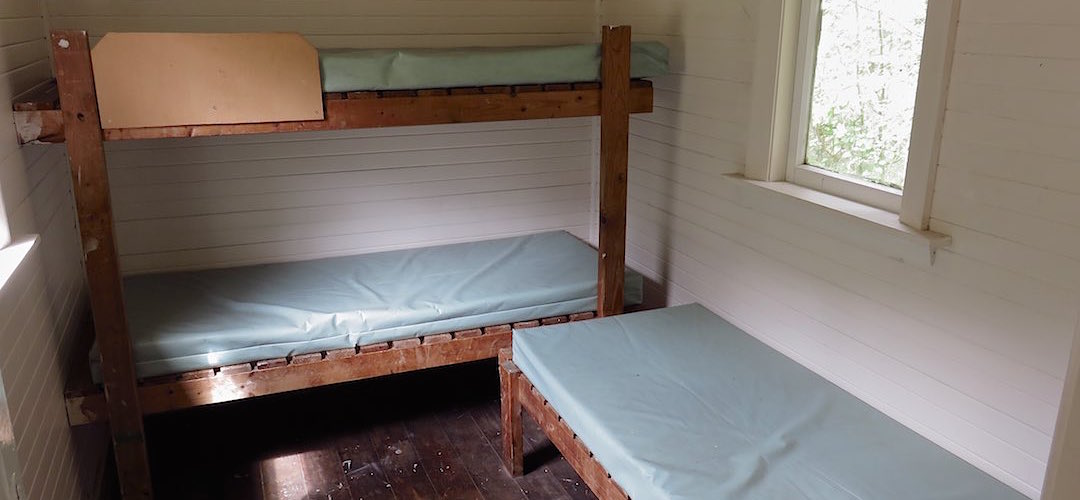 northern bedroom | Three Mile Stream Hut, Lake Sumner Forest Park