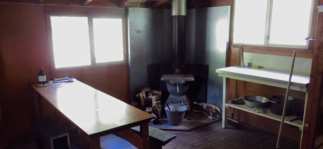 the interior is still fairly original  | George Lyon Hut, Nelson Lakes National Park