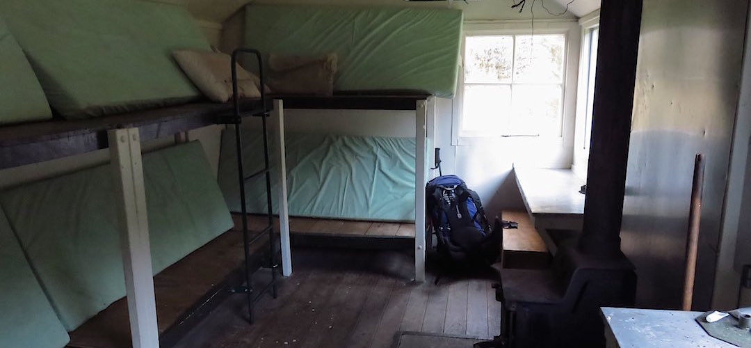the interior is entirely standard  | Lower Goulter Hut, Mt Richmond Forest Park