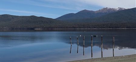 Mt Luxmore from Te Anau, Kepler Track, Fiordland National Park