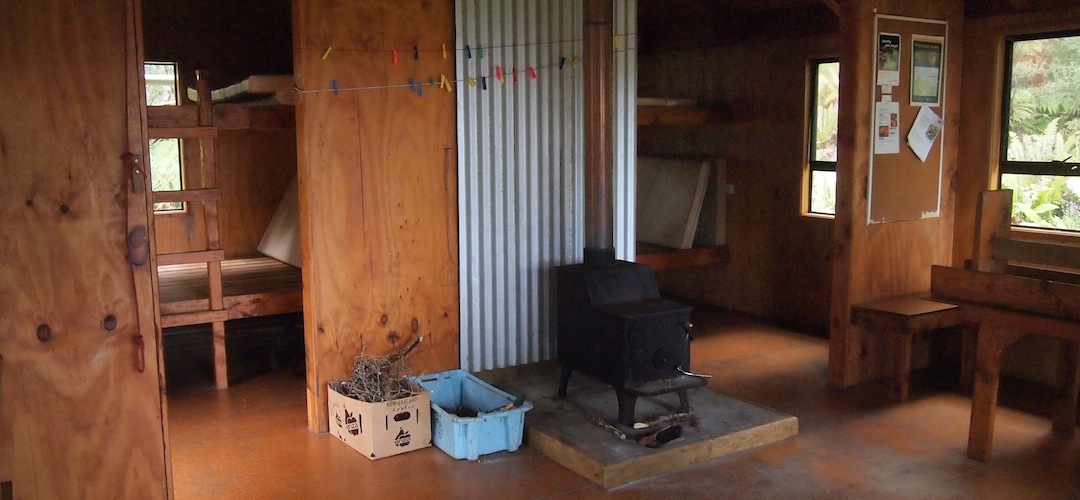 East Ruggedy Hut, North-west Circuit, Stewart Island
