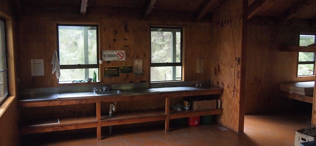 East Ruggedy Hut, North-west Circuit, Stewart Island