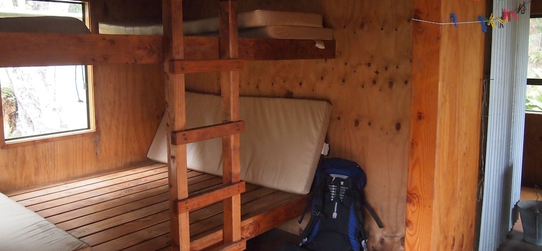 East Ruggedy Hut, North-west Circuit, Stewart Island