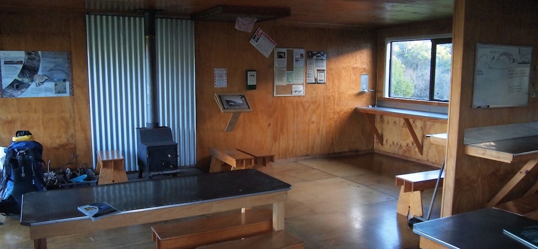 Mason Bay Hut, North-west Circuit, Stewart Island