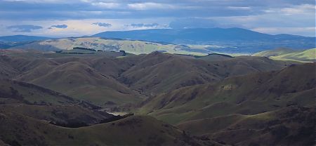 Woodlaw and Longwood forests from above Telford campsite.  | Queenstown to Bluff, Te Araroa