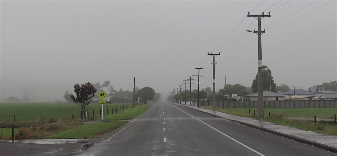 A gloomy day after the heavy morning rain. | Karamea 