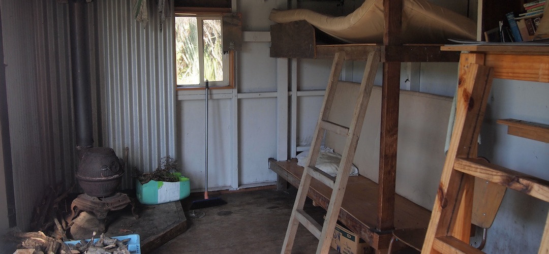 Cavalier Hunter's hut, Southern Circuit, Stewart Island