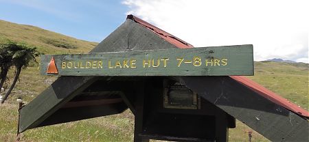 That's the intentions book shelter at the start of the track to Boulder Lake. | Dragons Teeth route, Kahurangi National Park