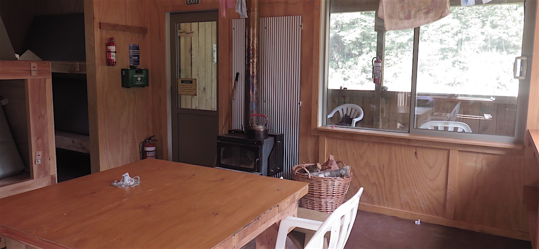 Strangely the sandflies can easily get through the insect screens.  | Stern Valley Hut, Lyell Range/Radiant Range Conservation Area