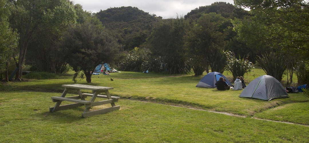Anchorage campsite, Coastal Track, Abel Tasman National Park  