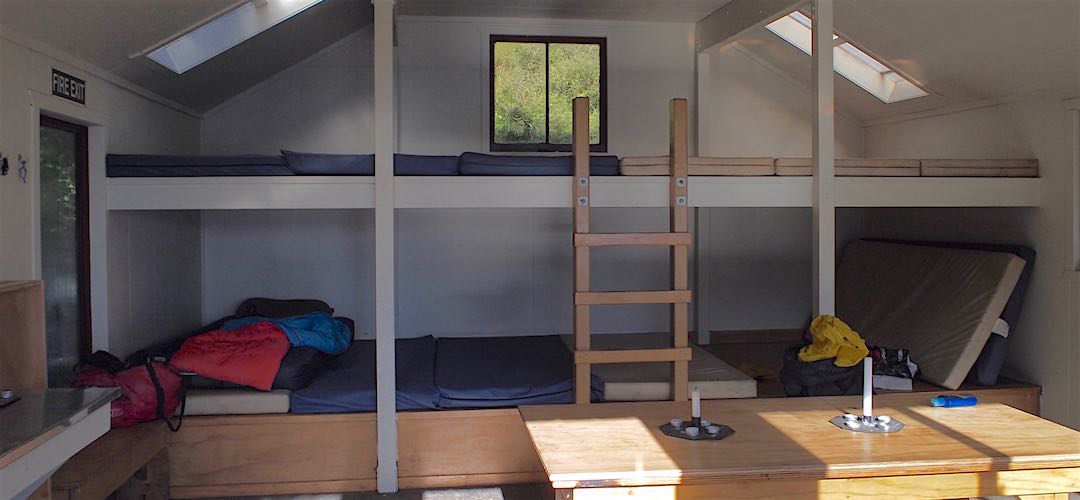 It's a 12 bunker. | Coldwater Hut, Nelson Lakes National Park