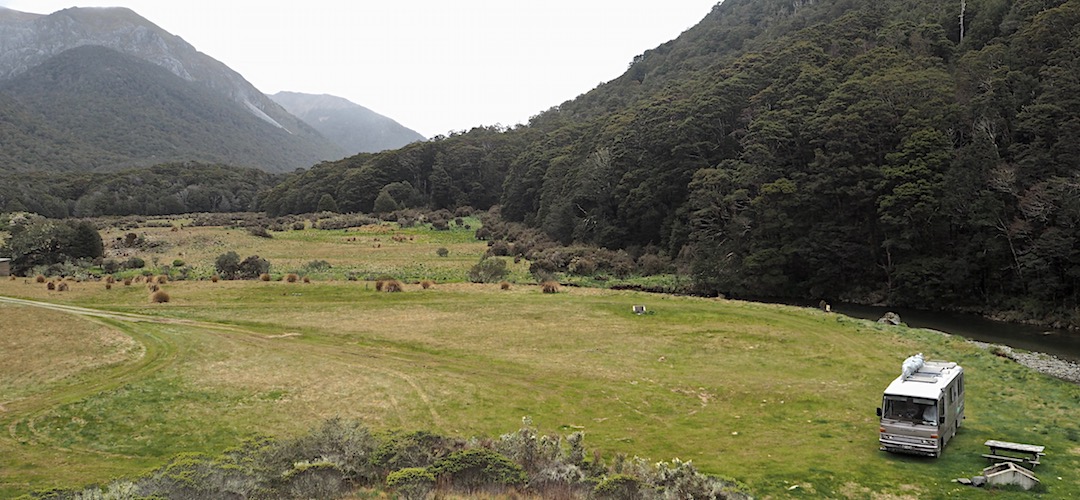 The Cobb River is close by for a summer dip. | Cobb River campsite, Kahurangi National Park