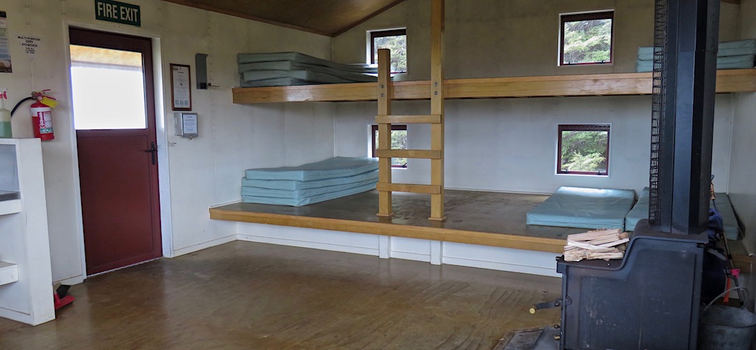 Yup, DOC packs the trampers in. | Sylvester Hut, Kahurangi National Park