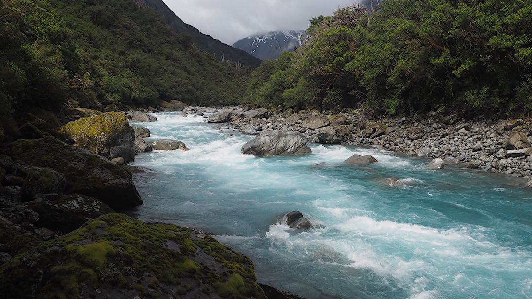 Mungo River sure is pretty. |  Frew/Toaroha Saddles, Westland