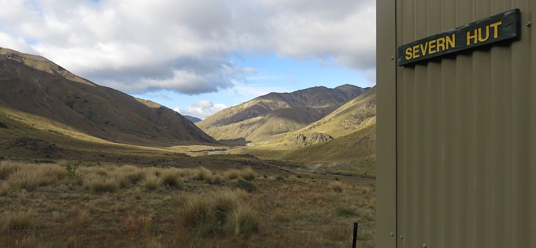 Leaving, umm, Severn Hut, with a 26 km day ahead. | Kaikoura to Boyle Village