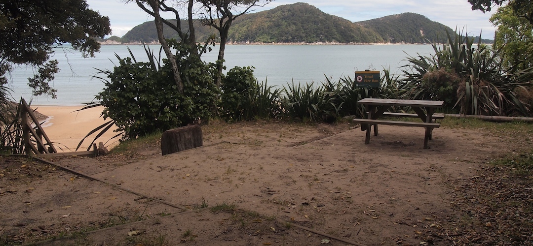 Watering Cove campsite, Abel Tasman National Park