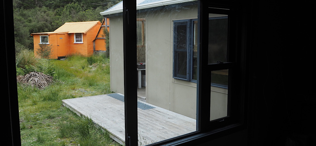 The historic hut is close by. | Cedar Flats Hut, Toaroha River, West Coast