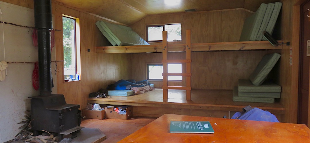 Typical DOC hut of recent times. | Frew Hut, Whitcombe River, West Coast