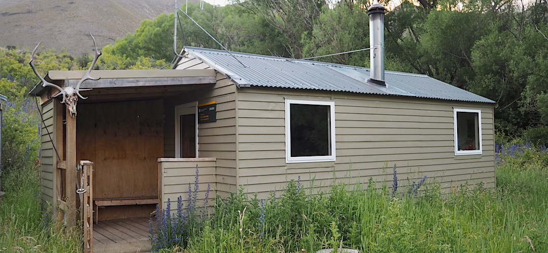 The hut was recently extended and the porch added. Needs a water tank. | Lake McRae Hut, Lake McRae