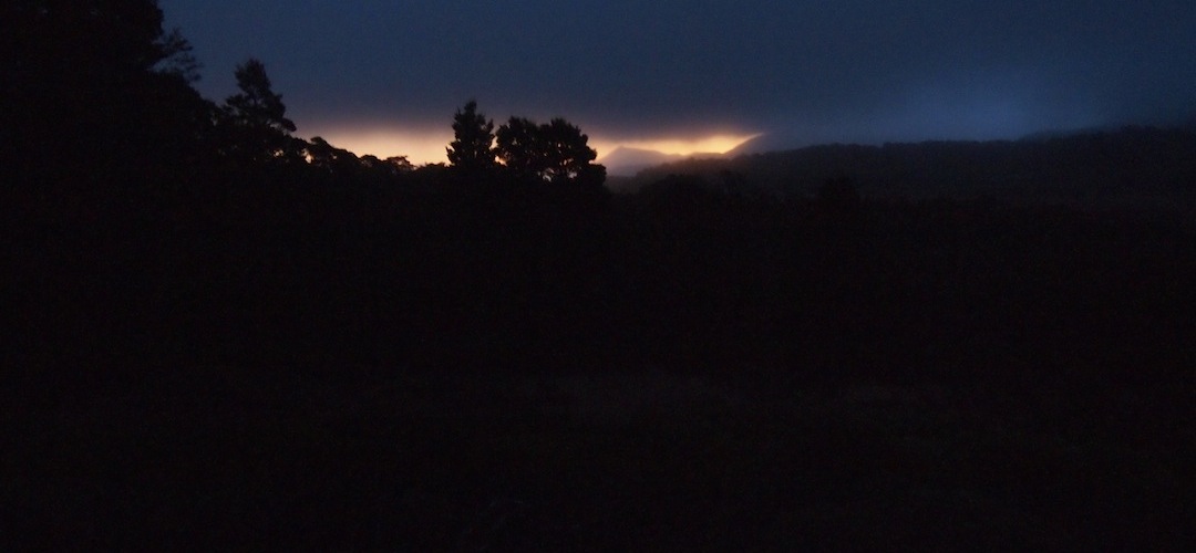 sunrise at Salisbury Lodge