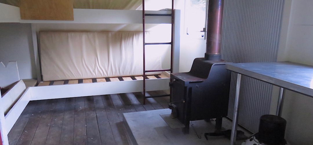 The hut has been well renovated. | Top Leatham Hut, Leatham River
