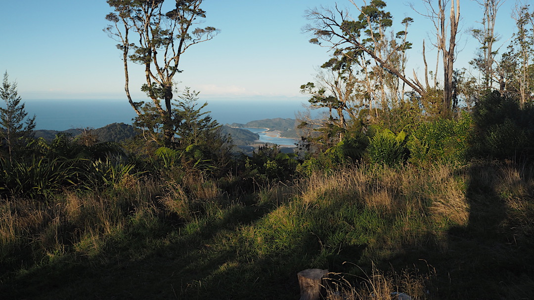 That's Awaroa Inlet down there. | Inland Track, Abel Tasman National Park 
