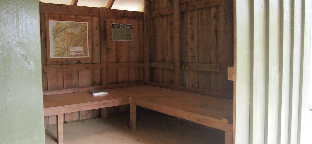 Aorere Shelter campsite, Heaphy Track, Kahurangi National Park