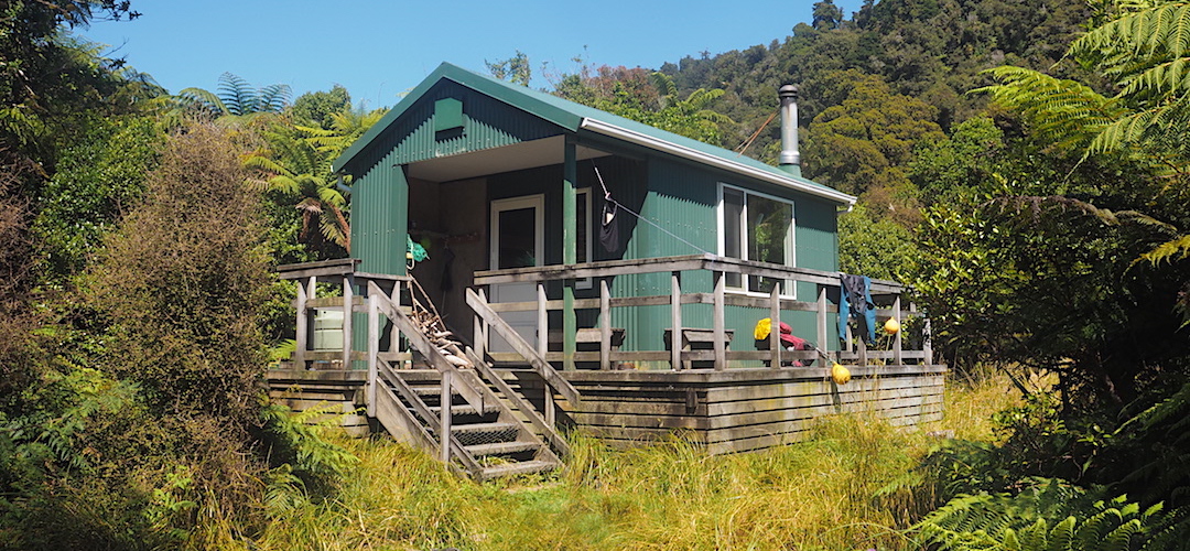 Stafford Hut is worth the rather strenuous walk in. | Stafford Hut, South Westland