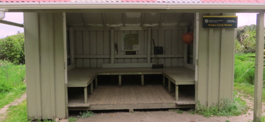 Katipo Shelter, Heaphy Track, Kahurangi National Park