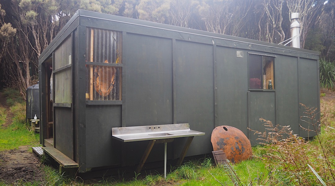 Yup. It's a box. | Murray Hunters Hut, Stewart Island/Rakiura 