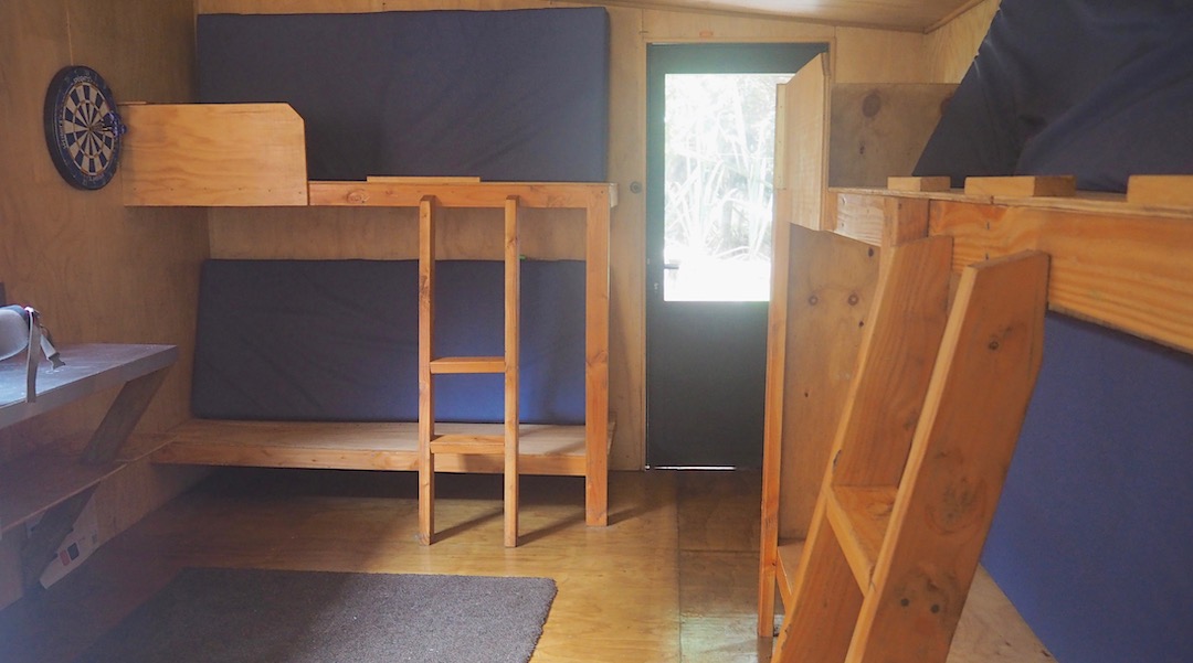 Clean and comfy bunks.  | Murray Hunters Hut, Stewart Island/Rakiura 