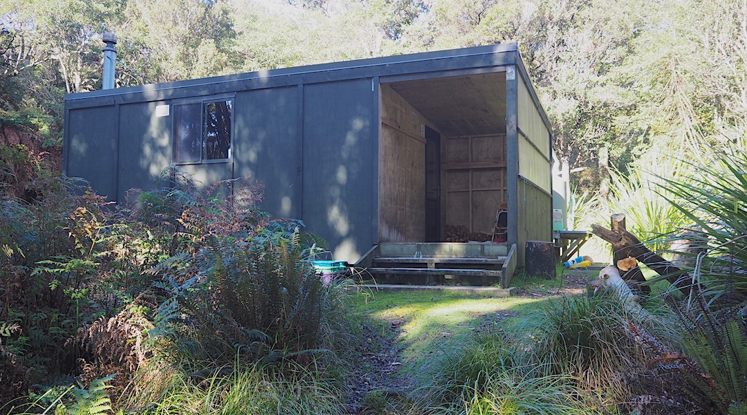 Another tardis-type box.  | Smoky Hunters Hut, Stewart Island/Rakiura 
