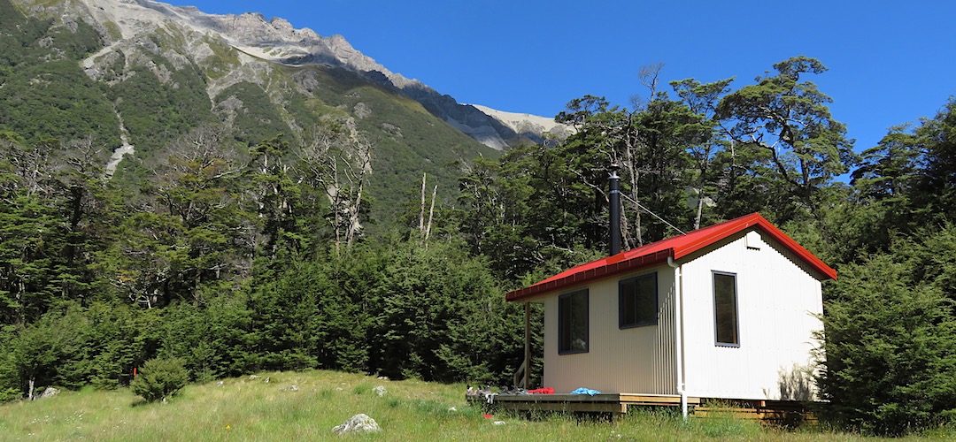 Great view from the hut. | Waiau Hut, Waiau River, Te Araroa