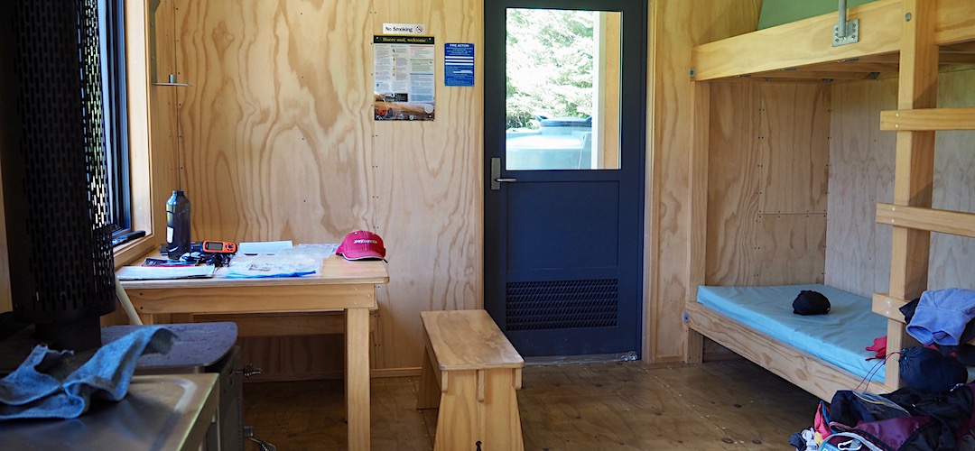 Seems pretty small for Te Araroa traffic, but at least there's a toilet. | Waiau Hut, Waiau River, Te Araroa