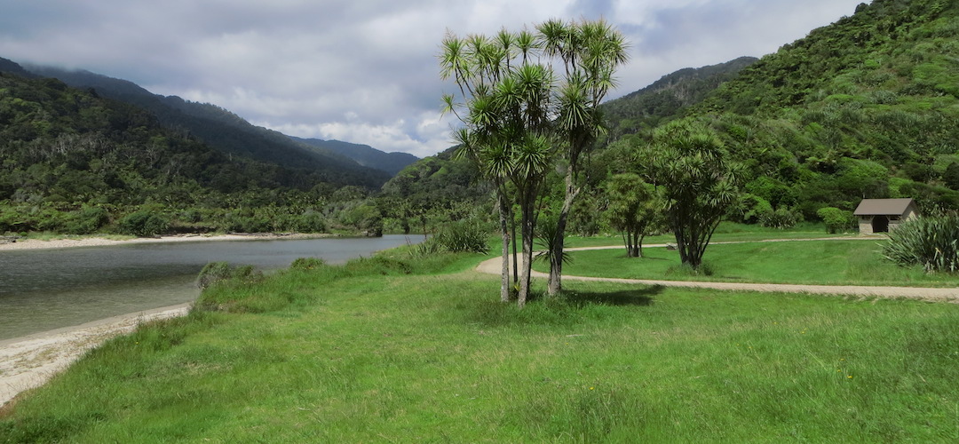 Kohaihai campsite, Heaphy Track, Kahurangi National Park